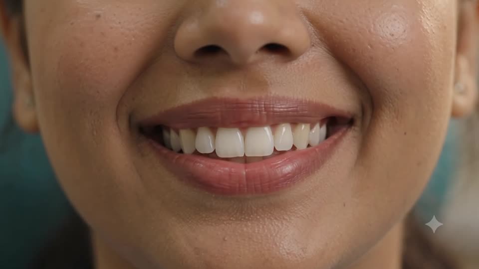 Preventive dental cleaning at Dr. Shweta Valunj's Dental Clinic