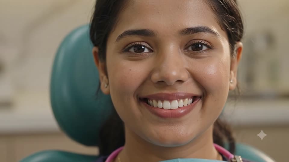 Restorative dental treatment at Dr. Shweta Valunj's Dental Clinic